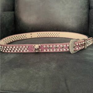 Pink Glitter Belt